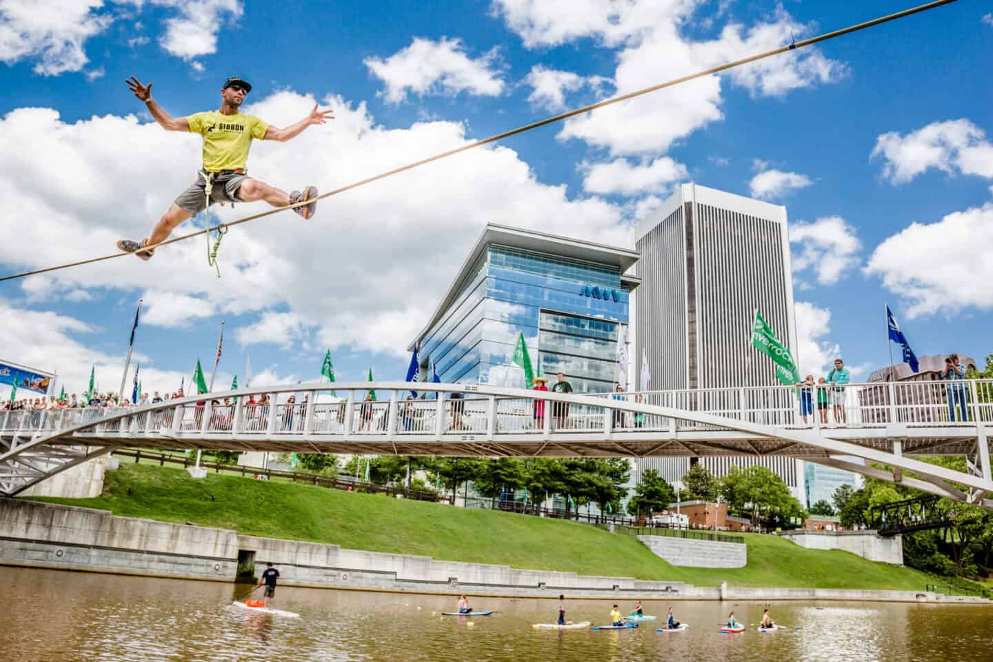 Slackline Third Place - Zach Mahone