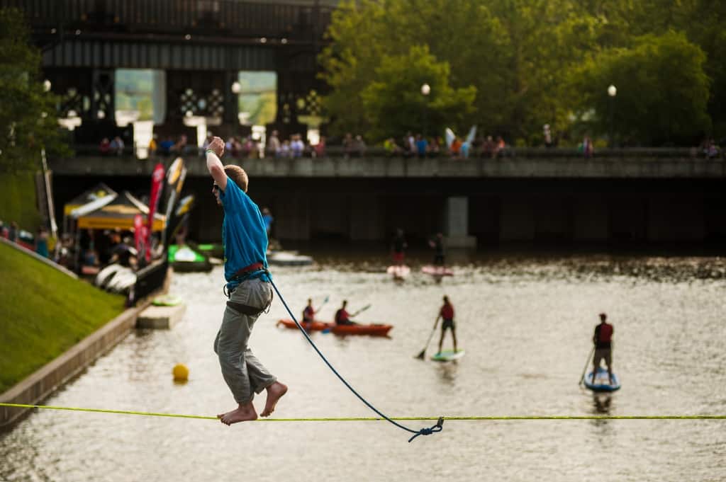 Slackline: Kirsten Lewis ($50)